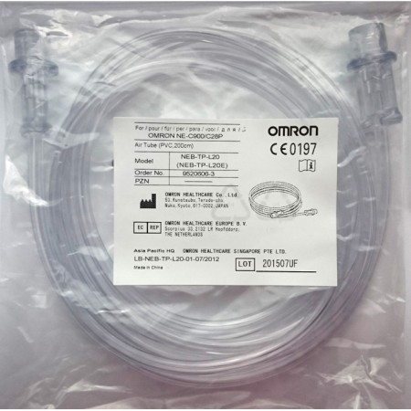 OMRON PVC cev 200cm za inhalator NE-C900/NE-C28P OMRON PVC cev 200cm za inhalator NE-C900/NE-C28P