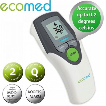 MEDISANA čelni brezkontaktni termometer Ecomed TM-65E MEDISANA čelni brezkontaktni termometer Ecomed TM-65E