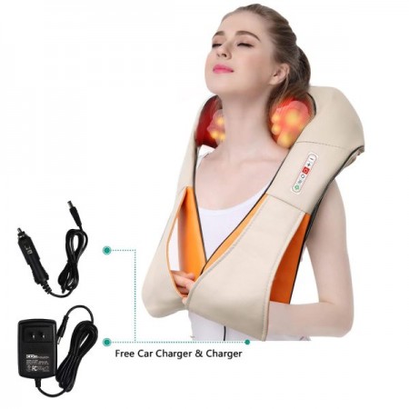 Masažni aparat za vrat in telo Shiatsu Neck Kneading 24 W Masažni aparat za vrat in telo Shiatsu Neck Kneading 24 W